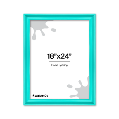 front of picture frame