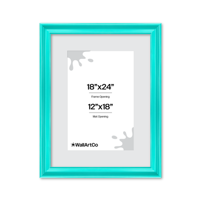 front of picture frame