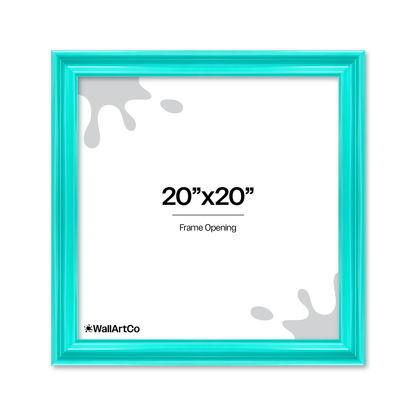 front of picture frame