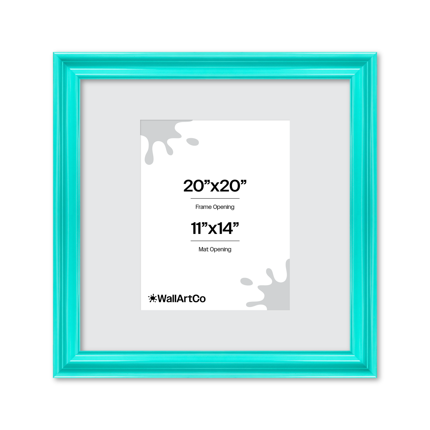 front of picture frame