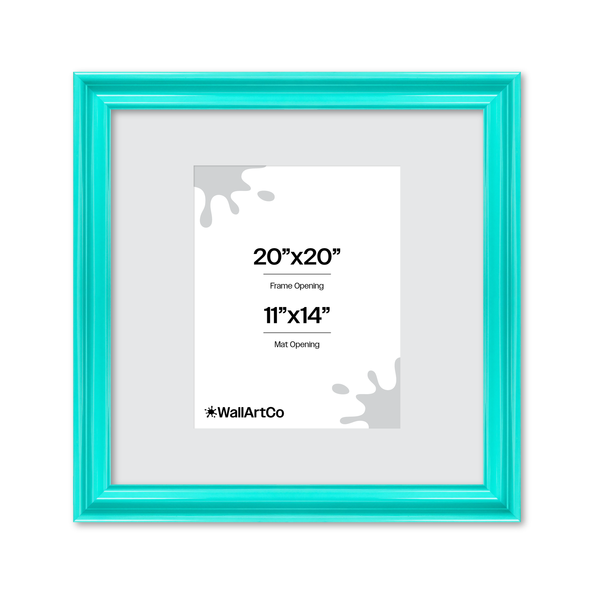 front of picture frame