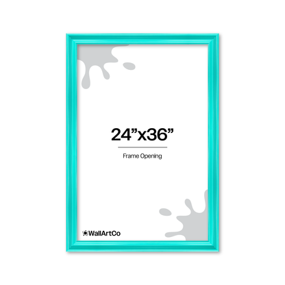 front of picture frame