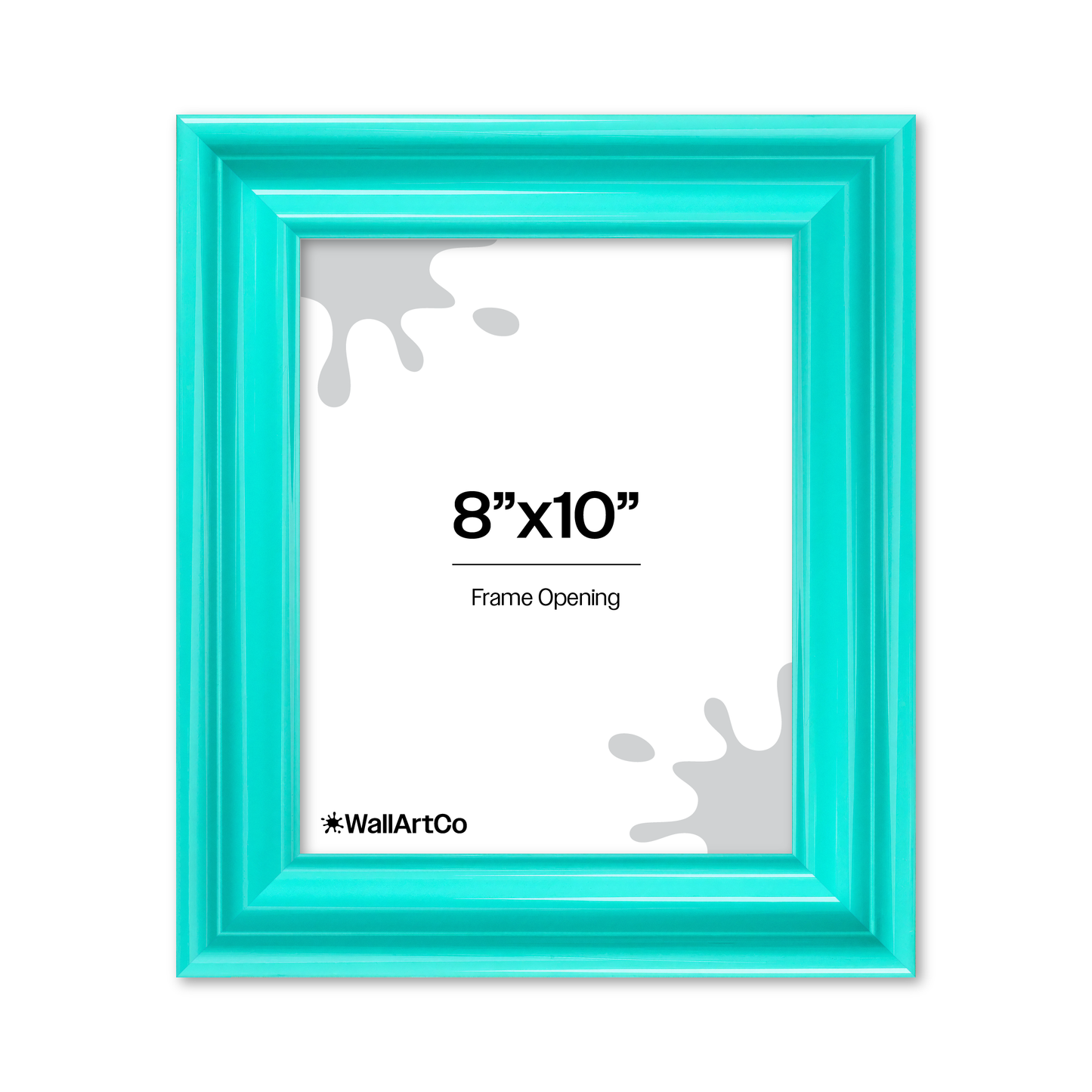front of picture frame