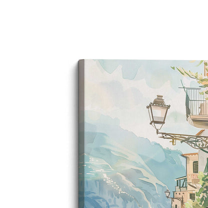 [Color:Stretched Canvas], Picture of the corner of the art
