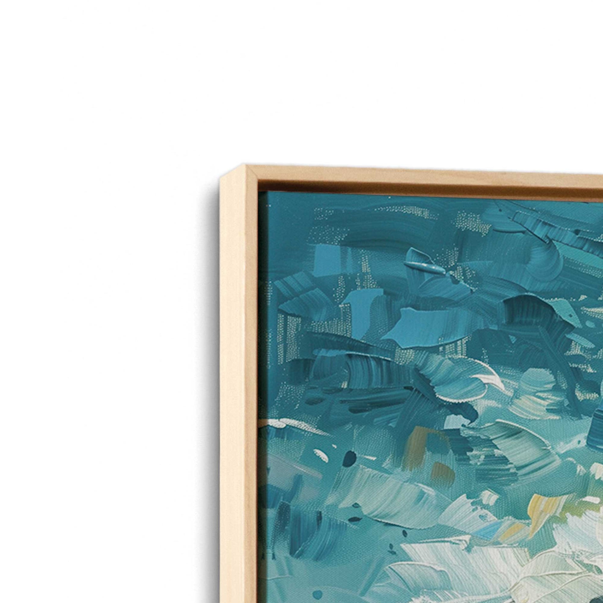 [Color:American Maple],[shape:rectangle], Picture of the corner of the art