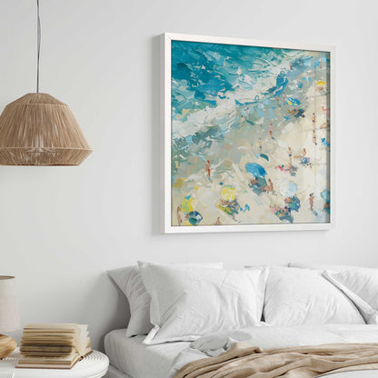Summer Beach Day v2 Art Print