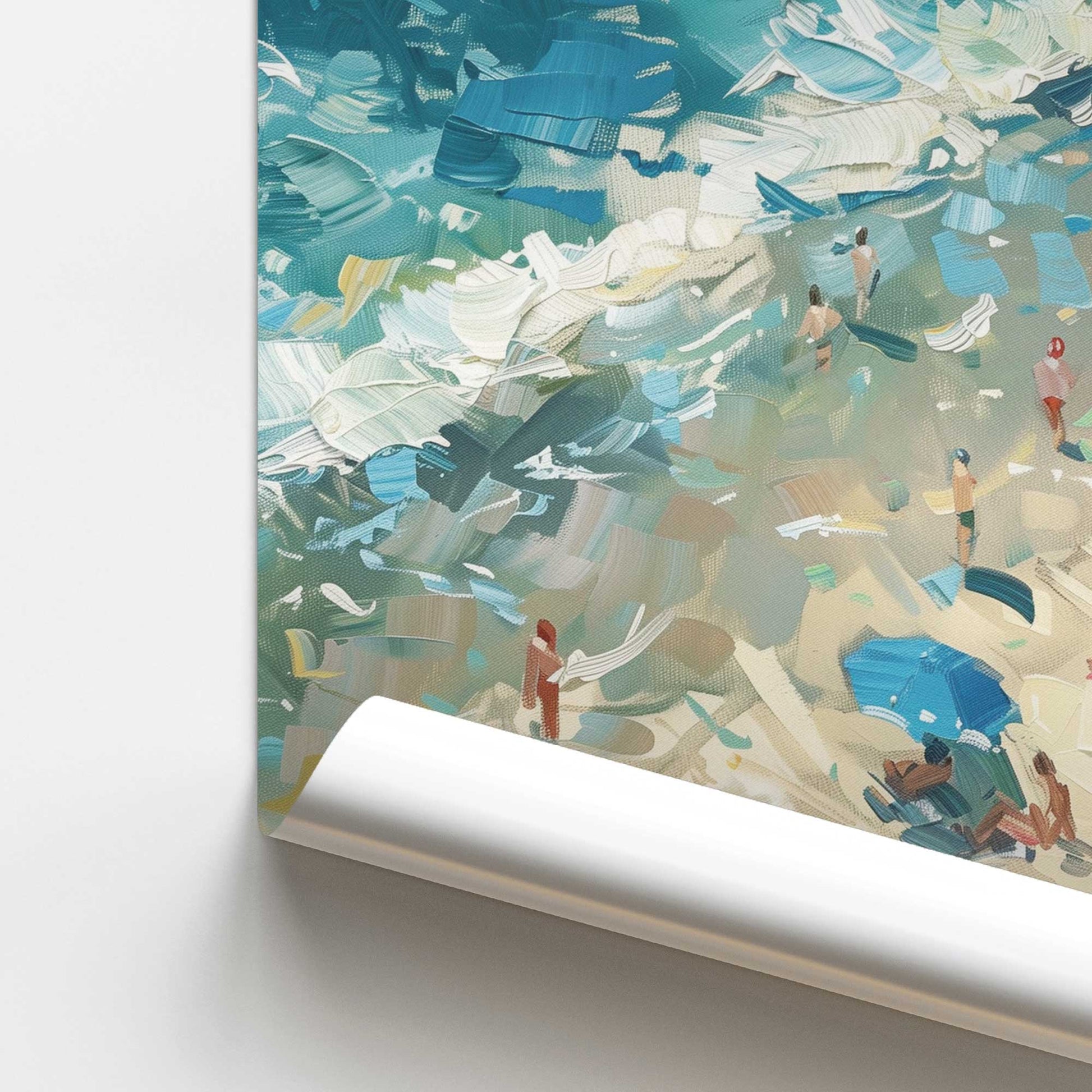 [color:Rolled Print],[shape:square] Picture of close up of art
