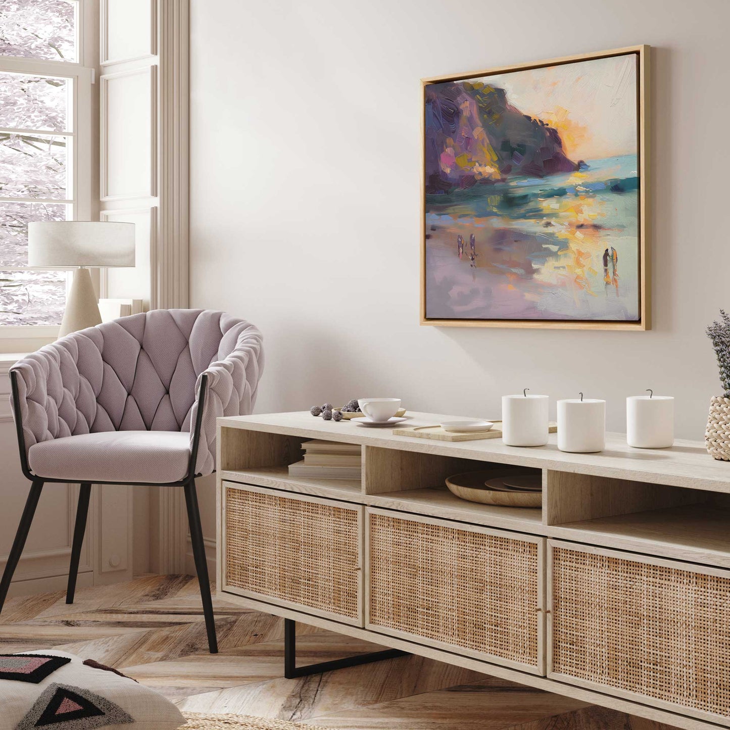 [LIFESTYLE],[SPECIAL],  Picture of art in a room