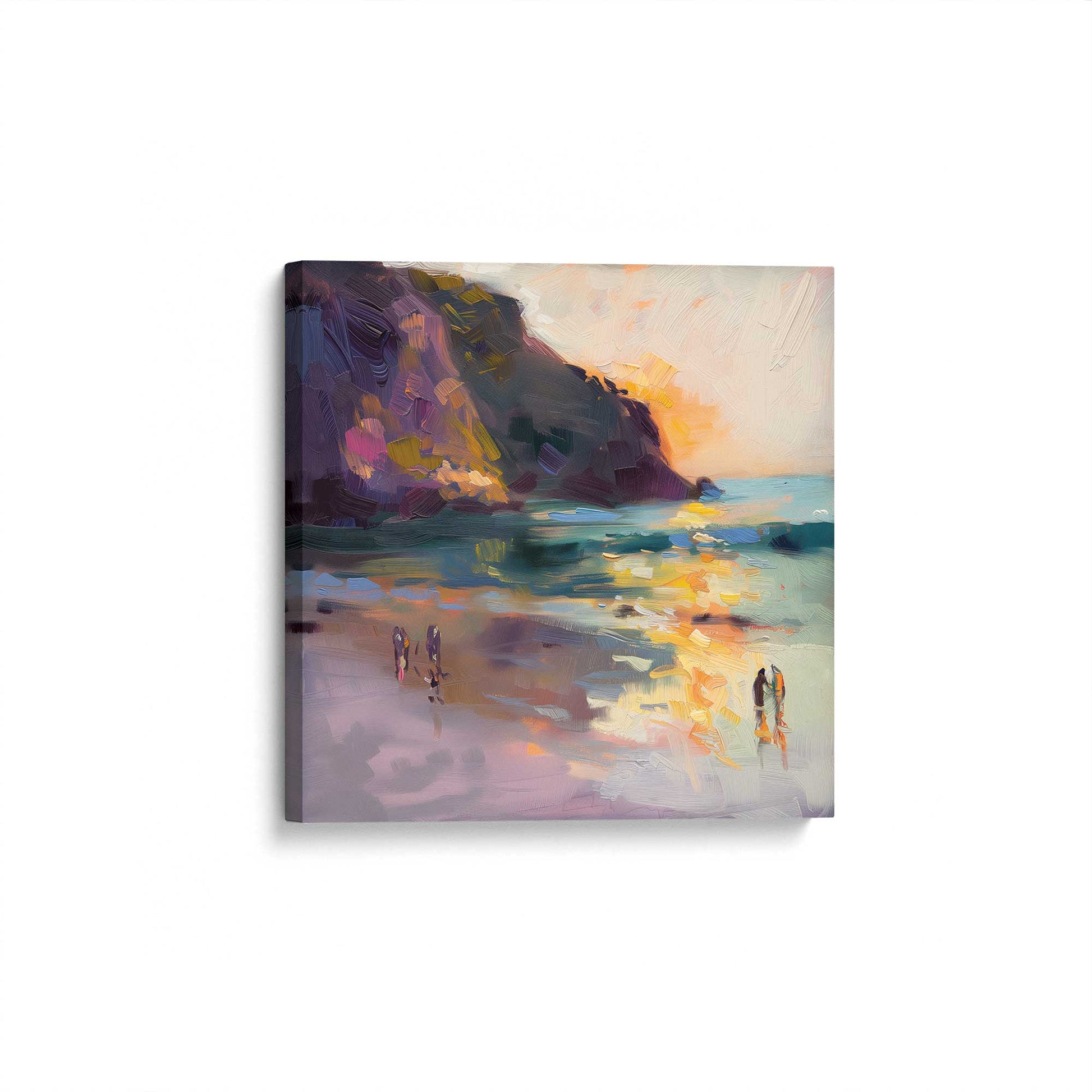 [Color:Stretched Canvas], Picture of art at an angle