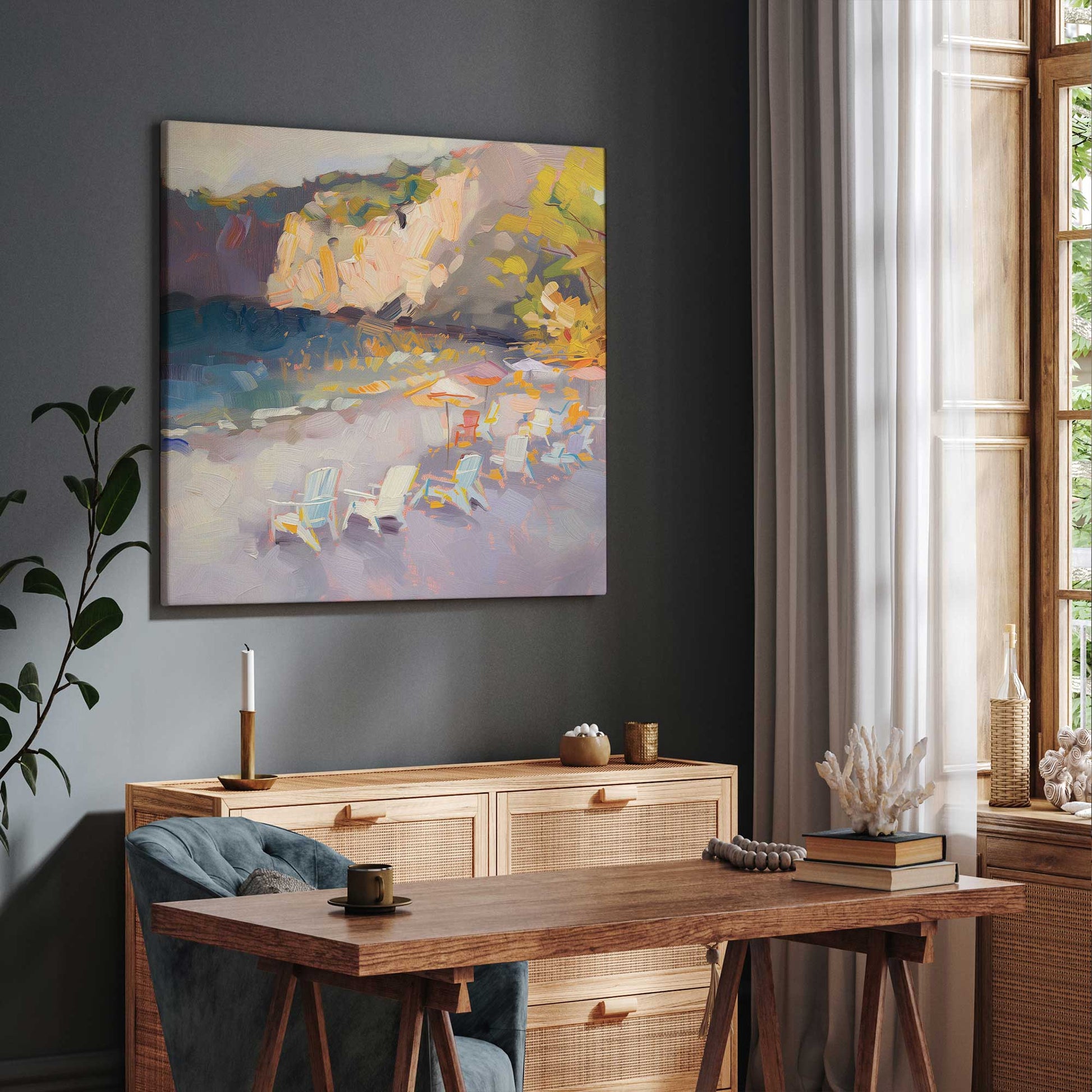 [LIFESTYLE],[SPECIAL],  Picture of art in a room