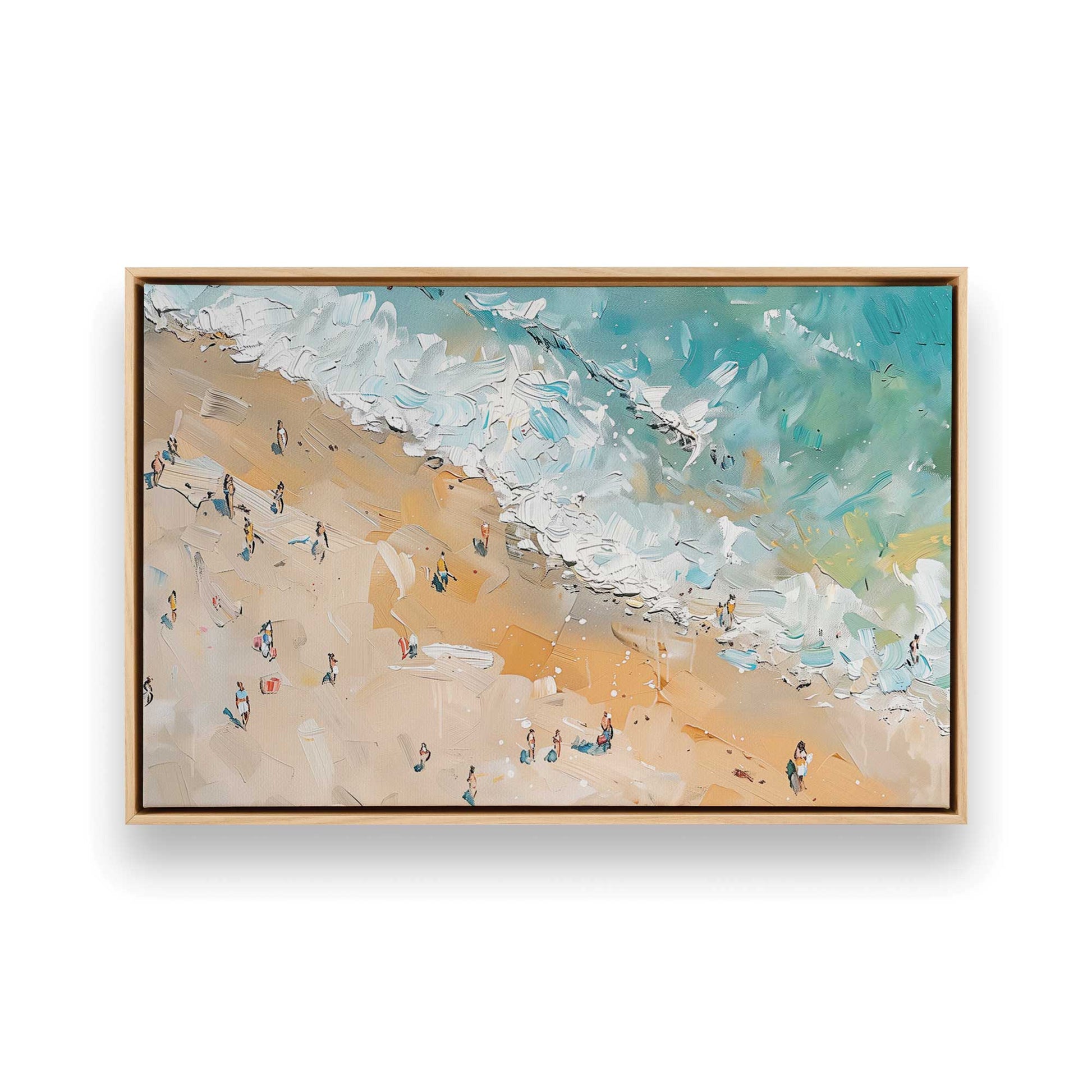 [Color:American Maple], Picture of art in a American Maple frame
