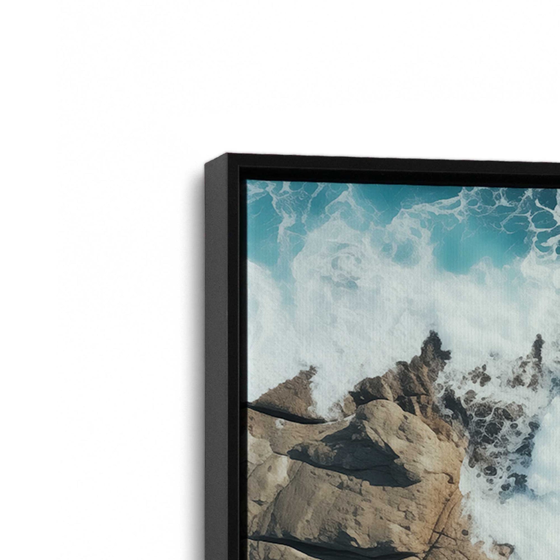 [Color:Satin Black], Picture of the corner of the art
