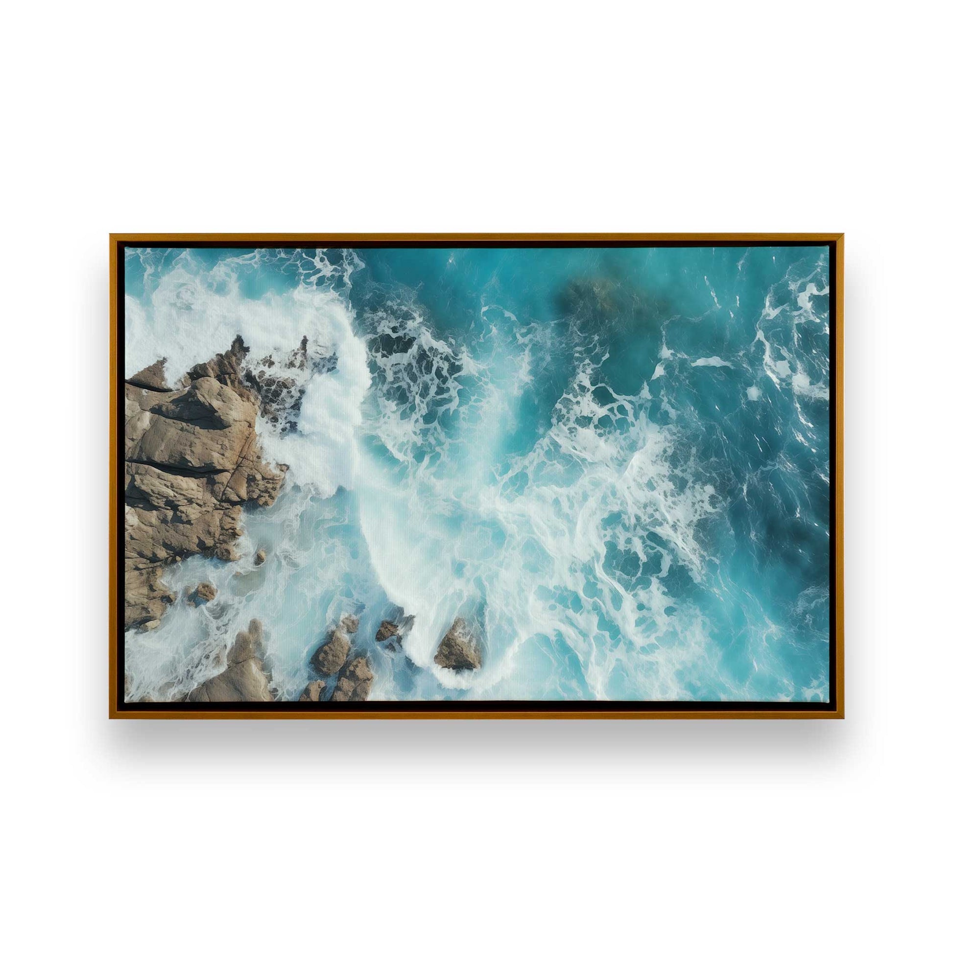 [Color:Polished Gold], Picture of art in a Polished Gold frame