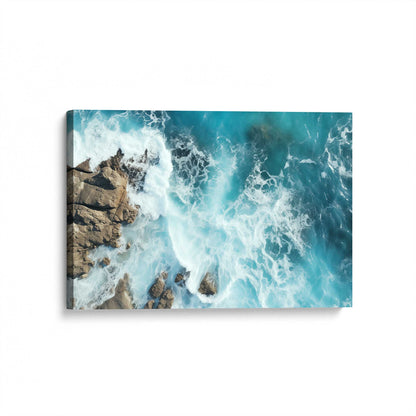 [Color:Stretched Canvas], Picture of art at an angle