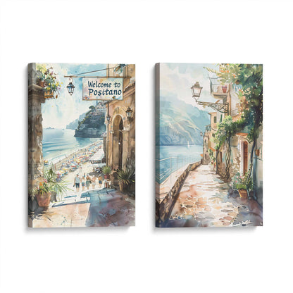 [Color:Stretched Canvas], Picture of art at an angle