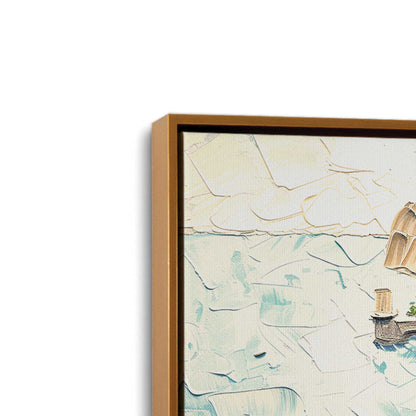 Summer in Positano Canvas Print, Set of 2