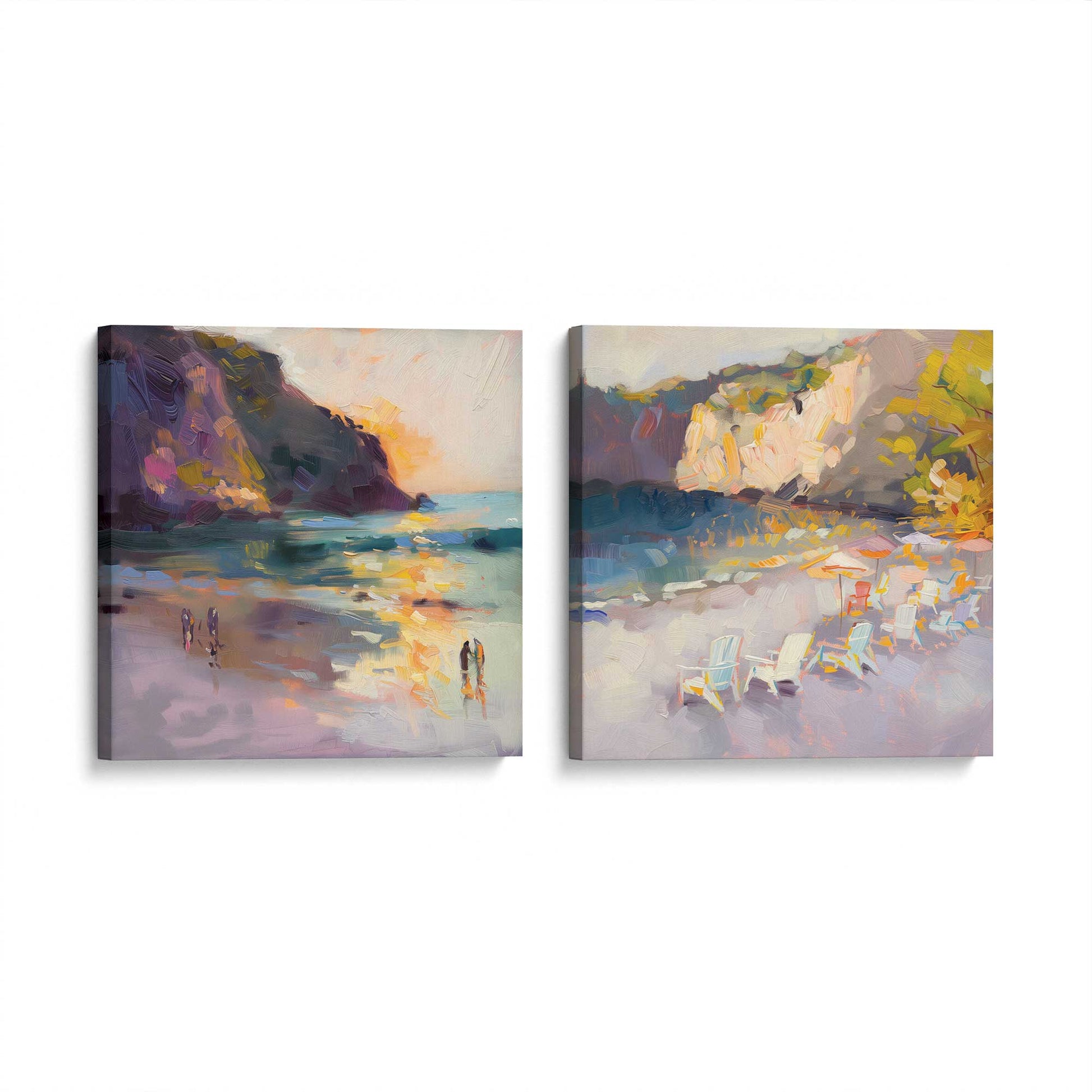 [Color:Stretched Canvas], Picture of art at an angle