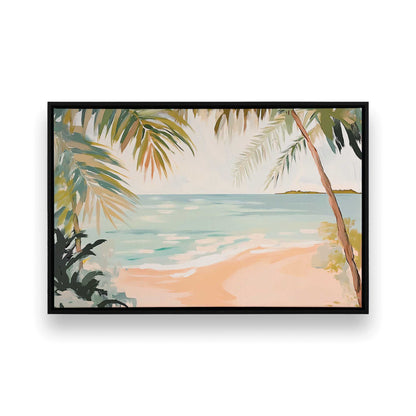 [Color:Satin Black], Picture of art in a Satin Black frame