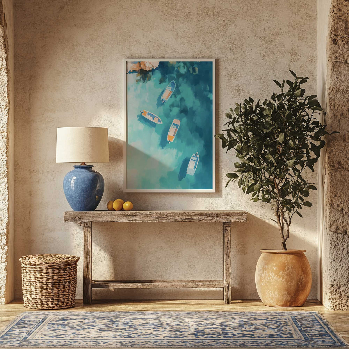 Picture of art in a room