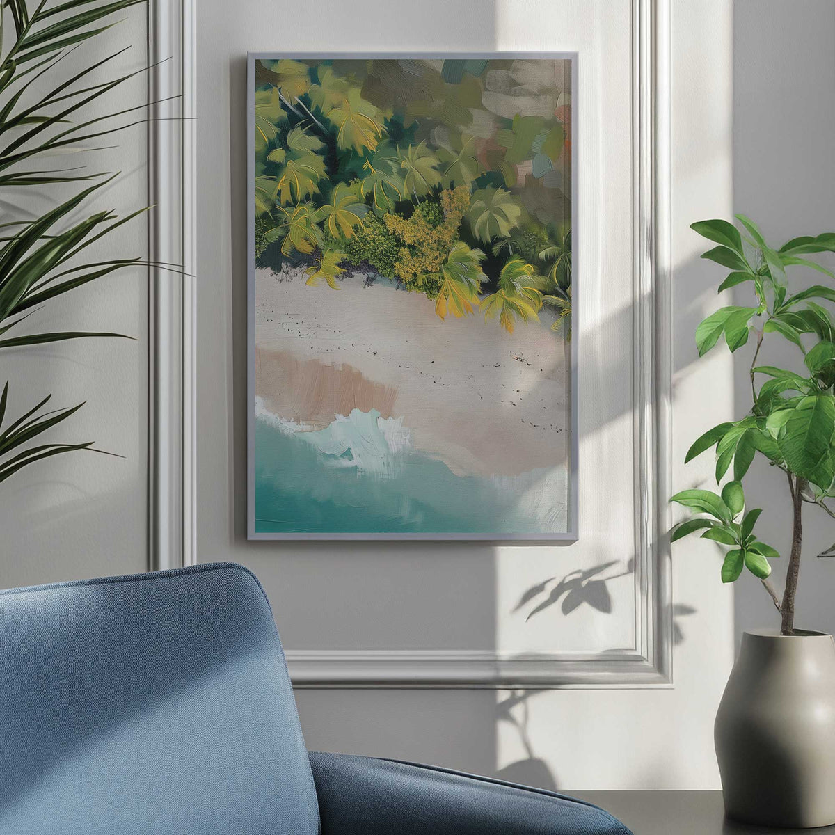 Picture of art in a room