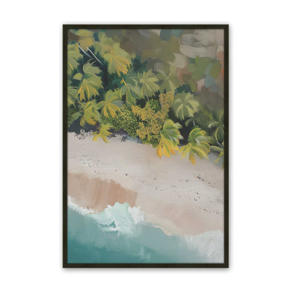 [Color:Satin Black], Picture of art in a Satin Black frame