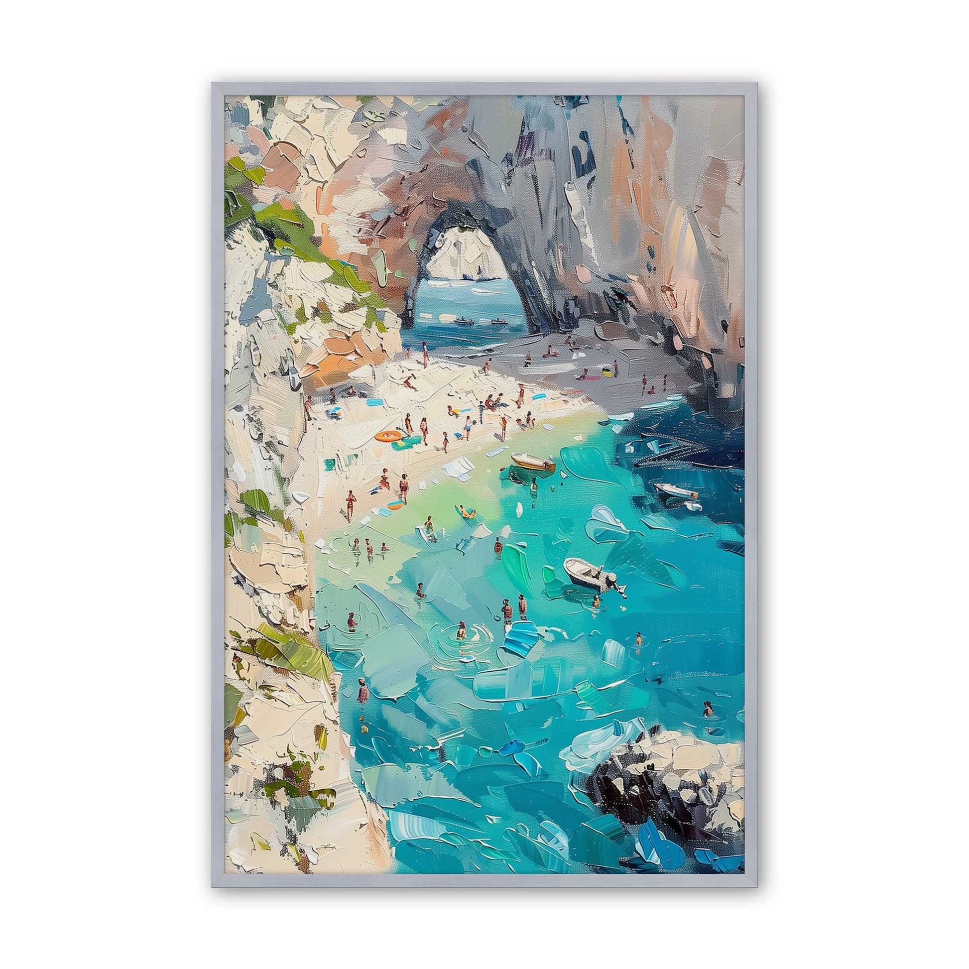 [Color:Polished Chrome], Picture of art in a Polished Chrome frame