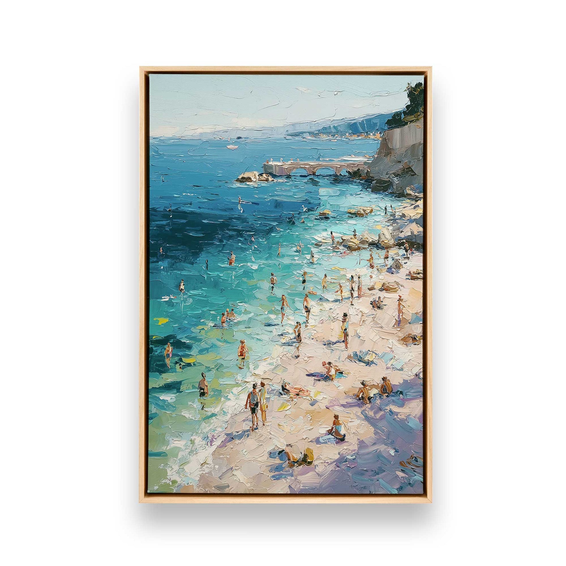 [Color:American Maple], Picture of art in a American Maple frame