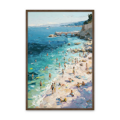 [Color:Walnut], Picture of art in a Walnut frame
