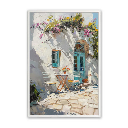 [Color:Opaque White], Picture of art in a Opaque White frame