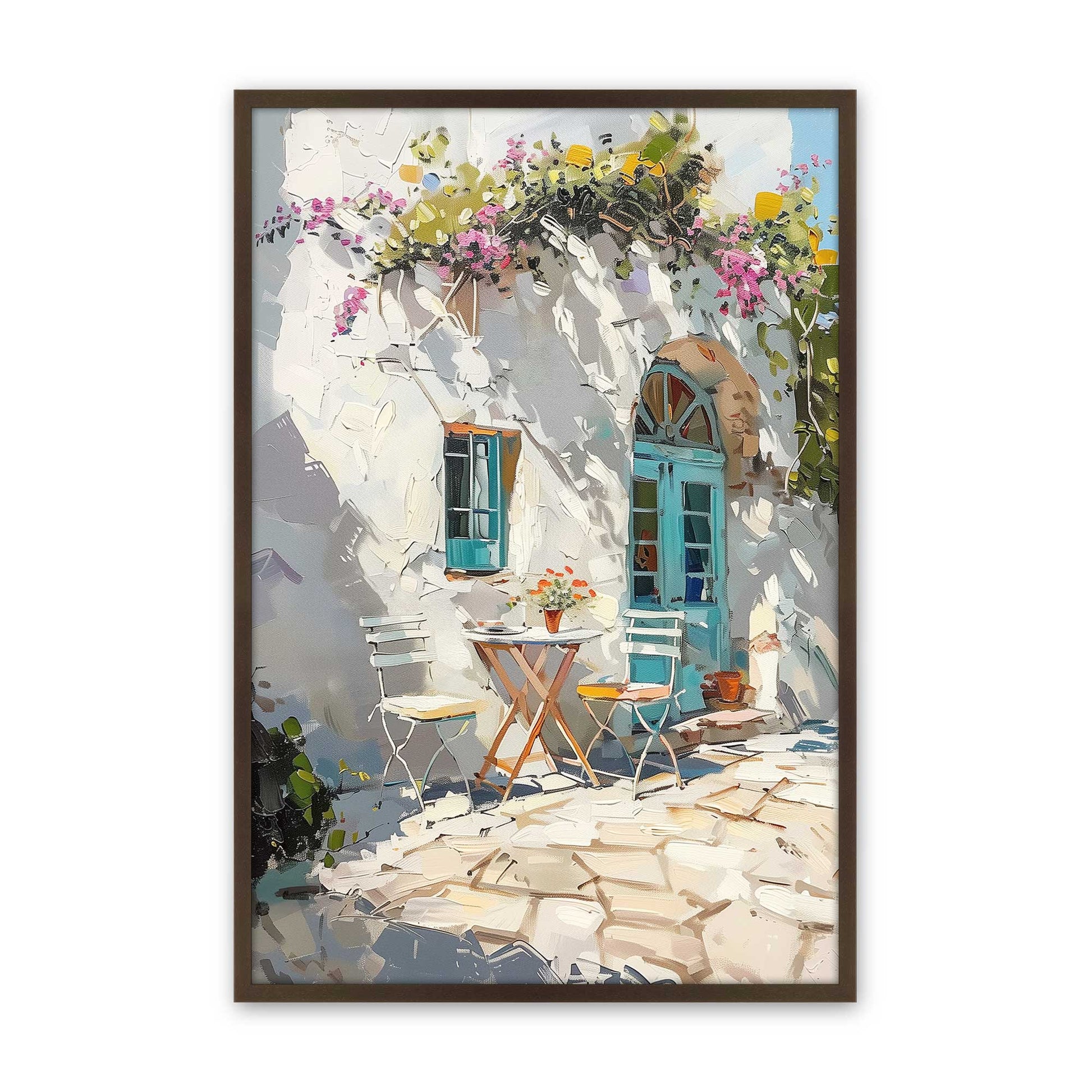 [Color:Belvinder Brown], Picture of art in a Belvinder Brown frame