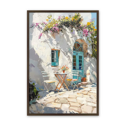 [Color:Belvinder Brown], Picture of art in a Belvinder Brown frame