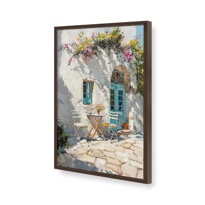 [Color:Belvinder Brown], Picture of art in a Belvinder Brown frame of the corner