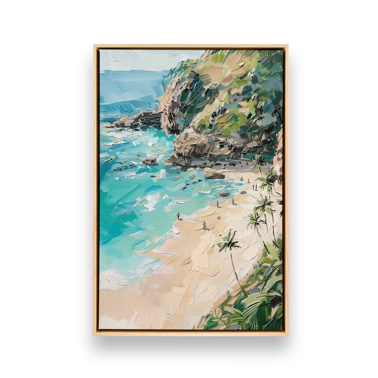 [Color:American Maple], Picture of art in a American Maple frame