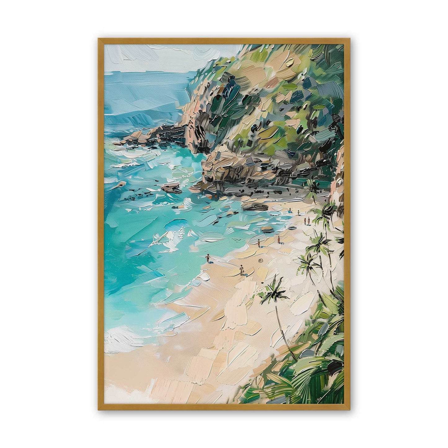 [Color:Polished Gold], Picture of art in a Polished Gold frame