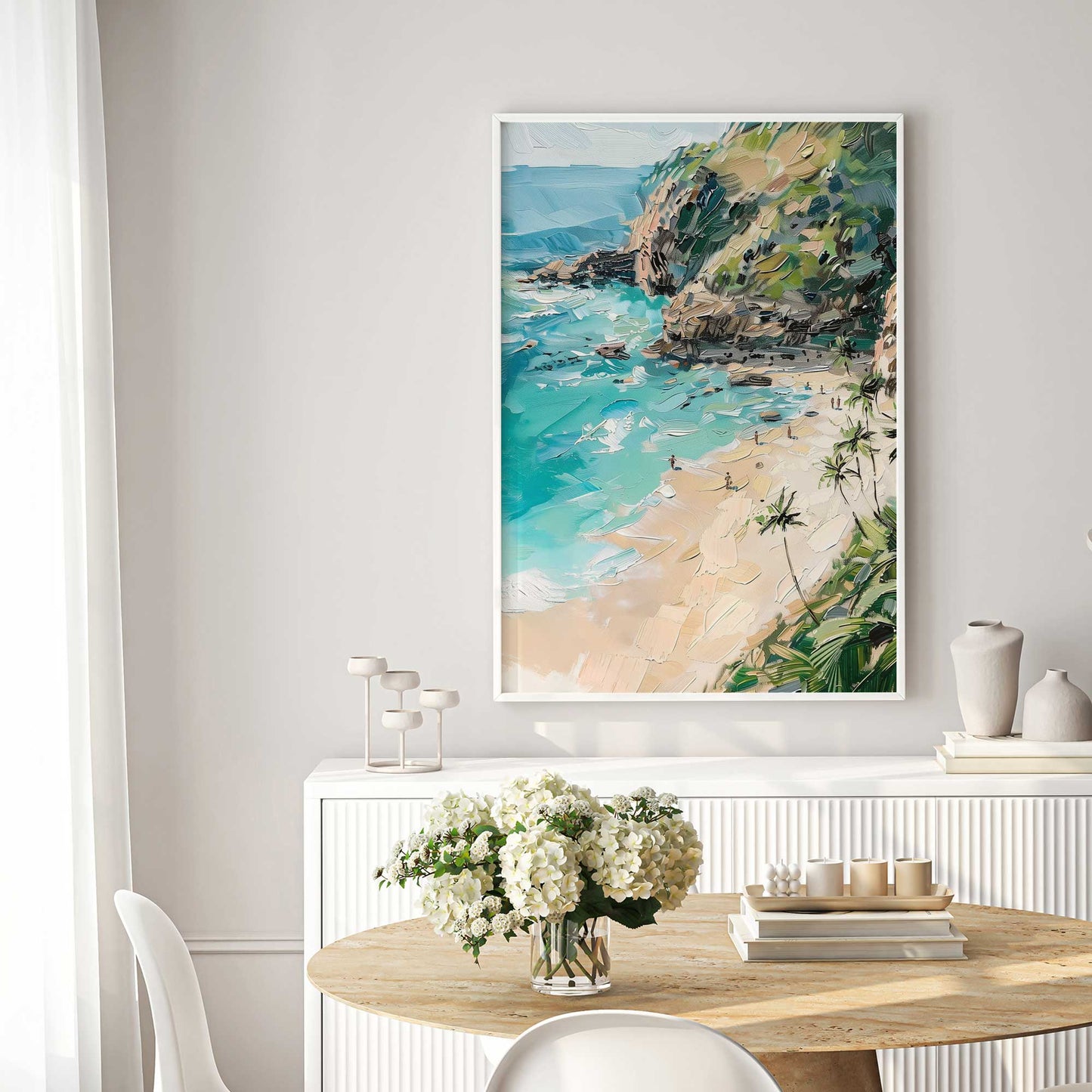 Picture of art in a room