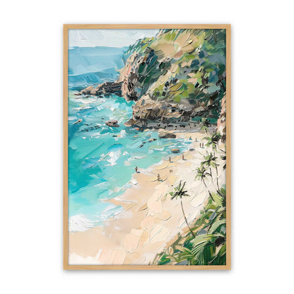 [Color:American Maple], Picture of art in a American Maple frame
