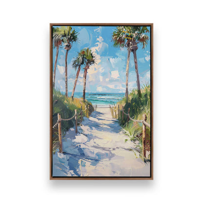 [Color:Walnut], Picture of art in a Walnut frame