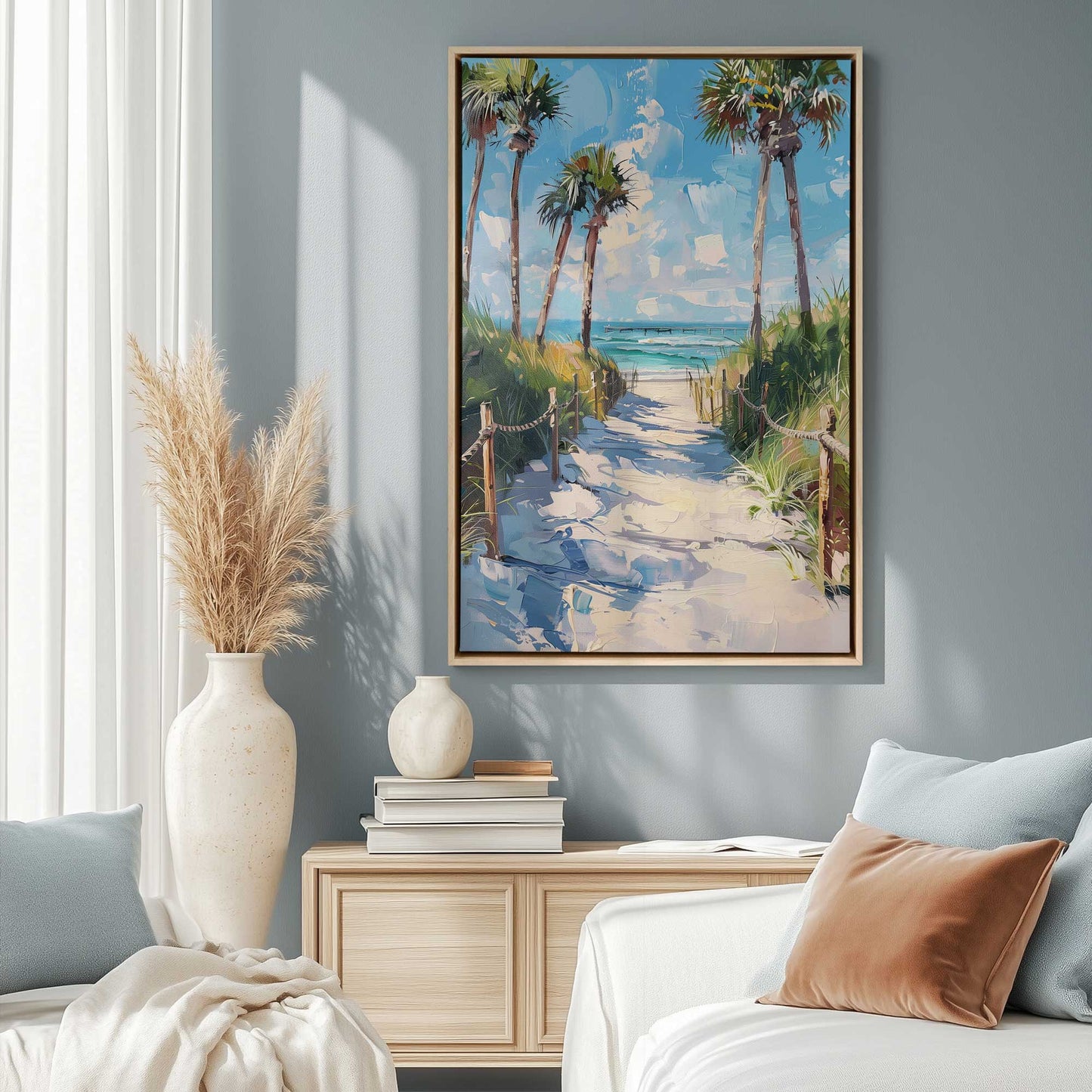 Picture of art in a room