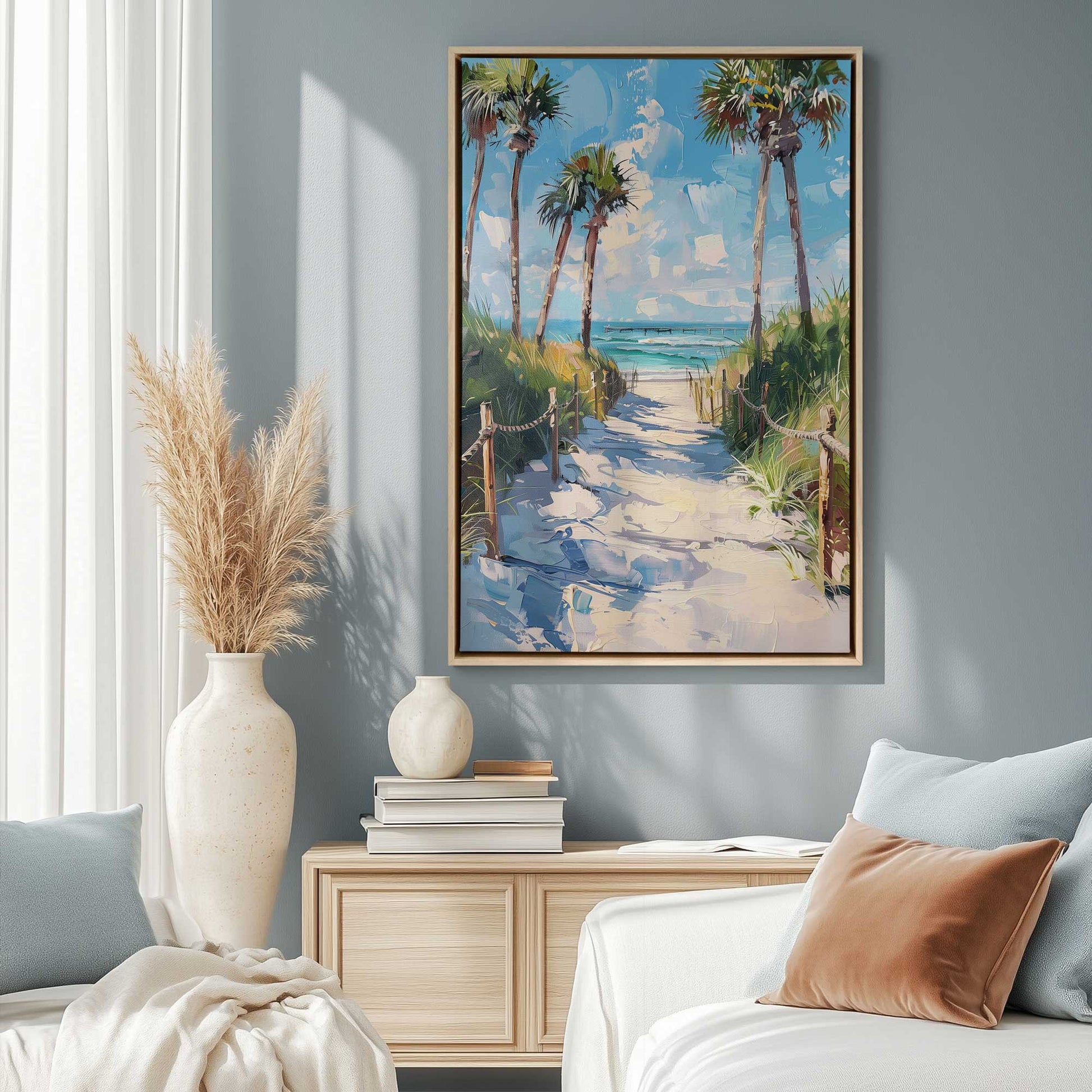 Picture of art in a room