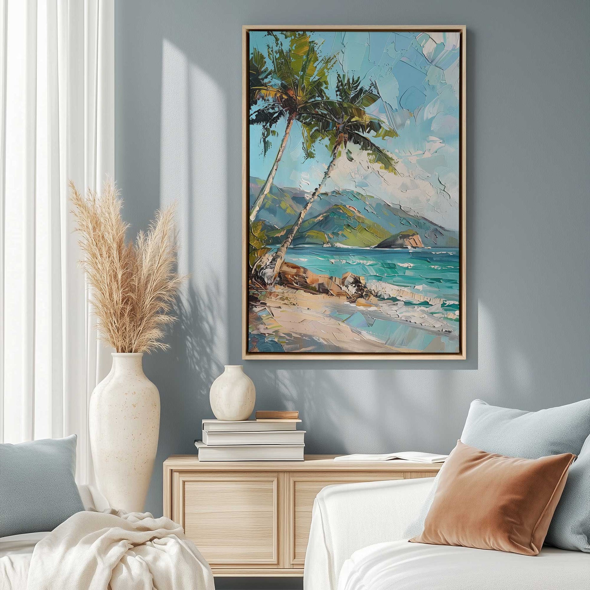 Picture of art in a room