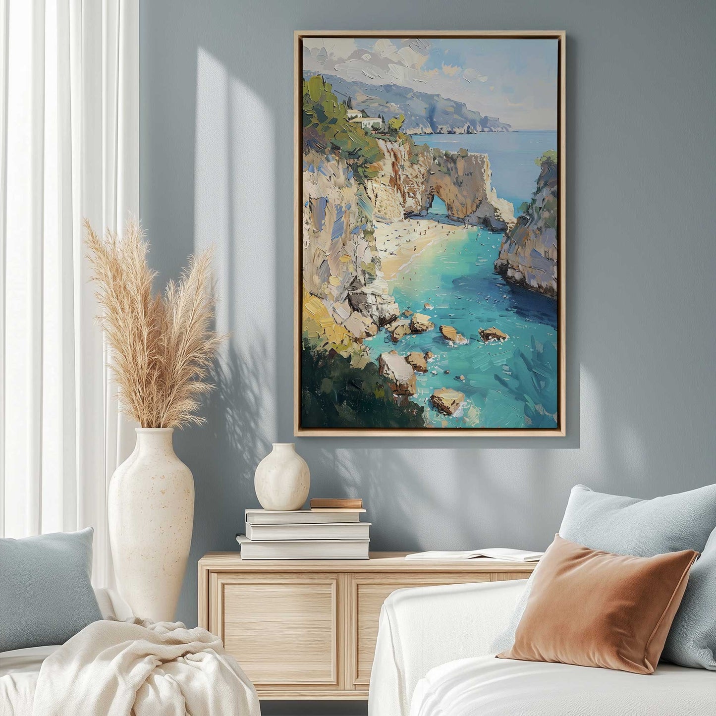 Picture of art in a room