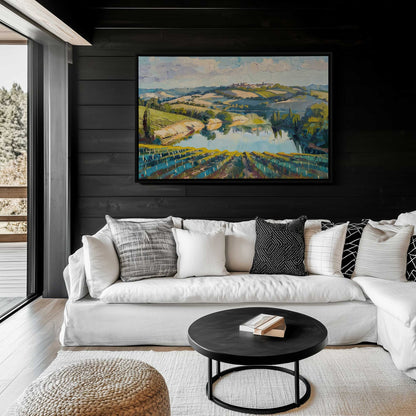 Picture of art in a room