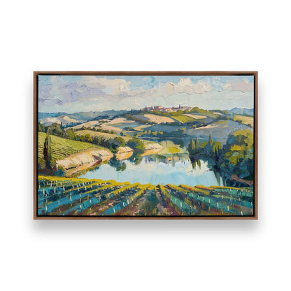 [Color:Walnut], Picture of art in a Walnut frame