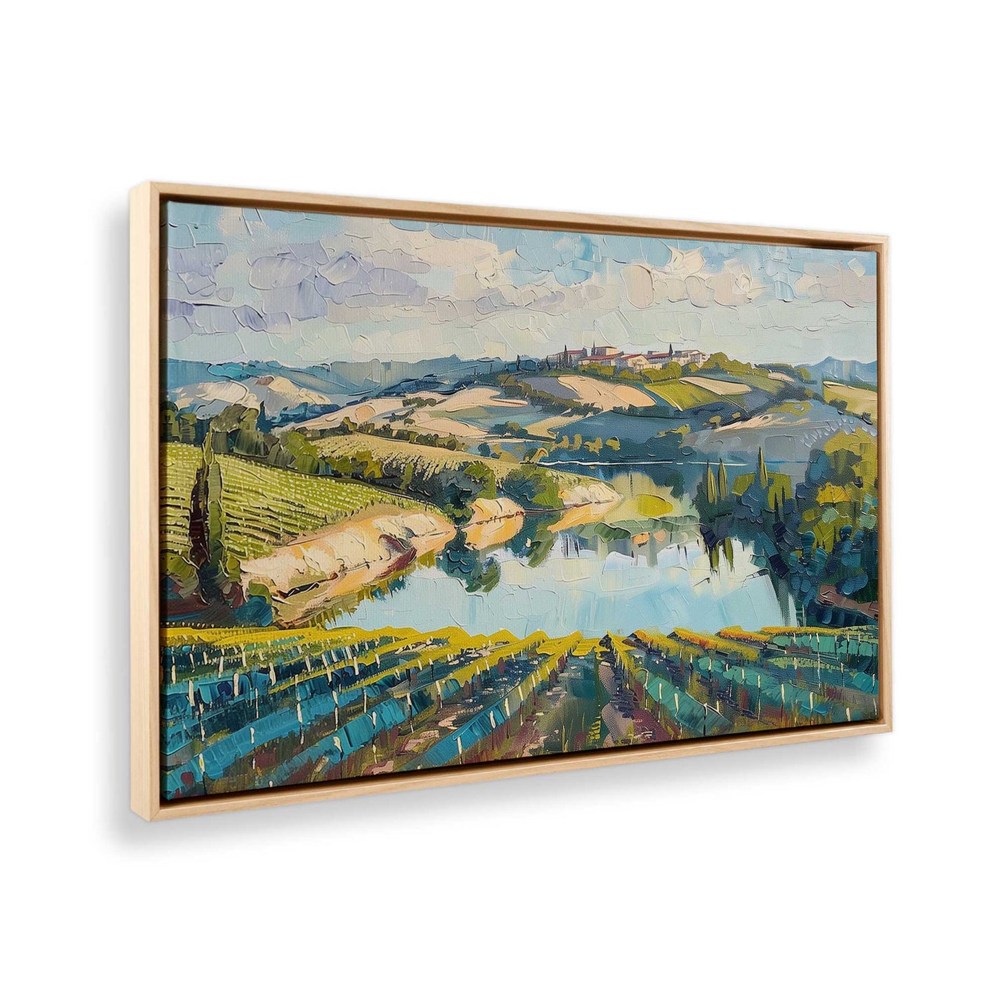 [Color:American Maple], Picture of the corner of the art