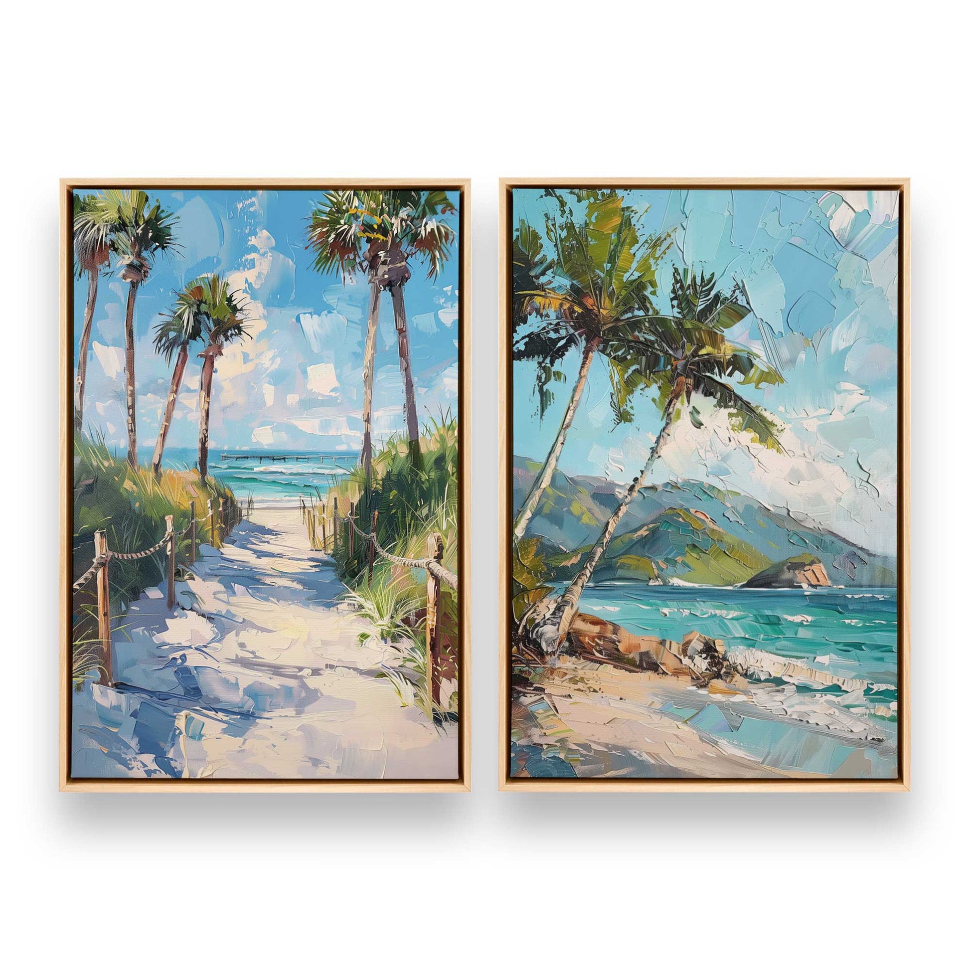 [Color:American Maple], Picture of art in a American Maple frame