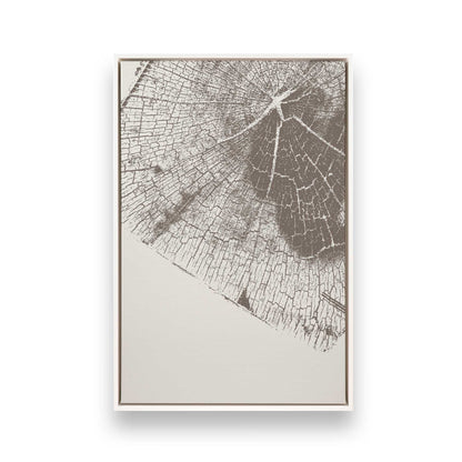 Modern Tree Rings Canvas Print, Set of 3