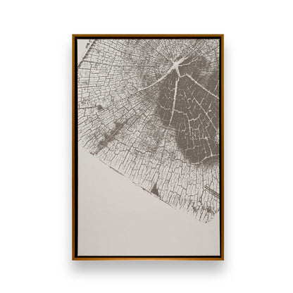 Modern Tree Rings Canvas Print, Set of 3