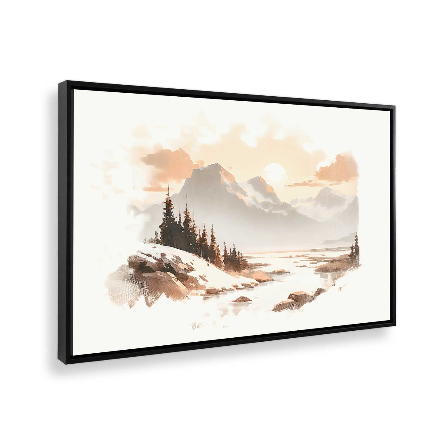 [Color:Satin Black], Picture of the corner of the art