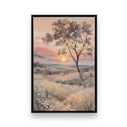 Dreamy Pastel Landscape Canvas Print, Set of 3