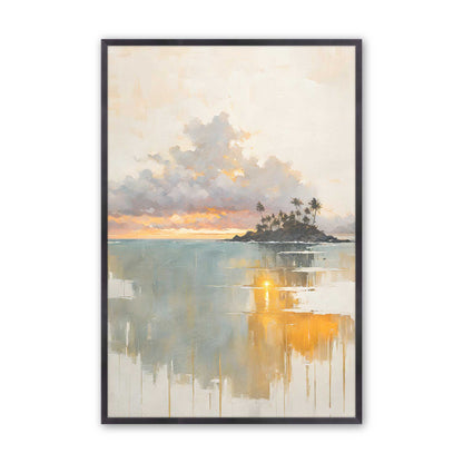 Sunset Waves Art Print, Set of 3
